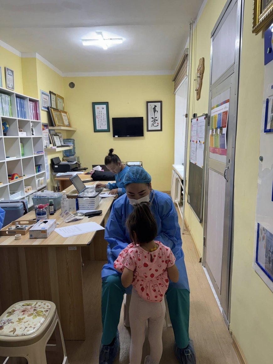 Улирлын томуугийн вакцин "Гэрэлтэй Өрхийн эрүүл мэндийн төв"-тэй хамтран хийж явууллаа. 